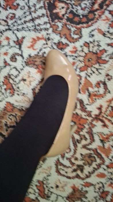 Pantofi dama 37,5, Gabor nude, piele & imitatie piele