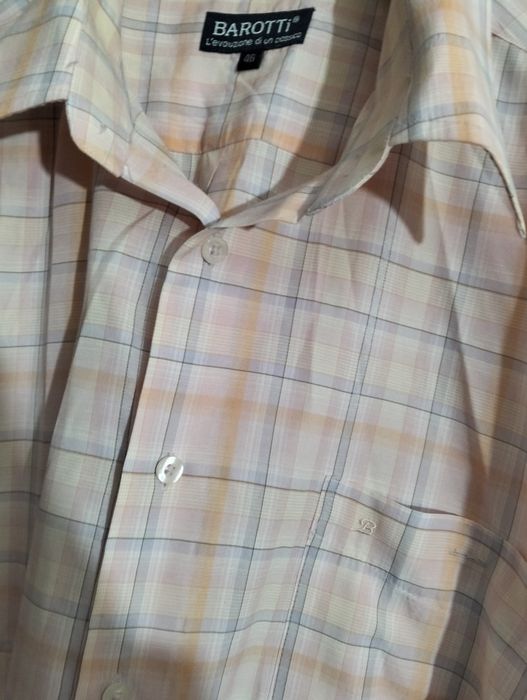 Cămașă în carouri măsura 46