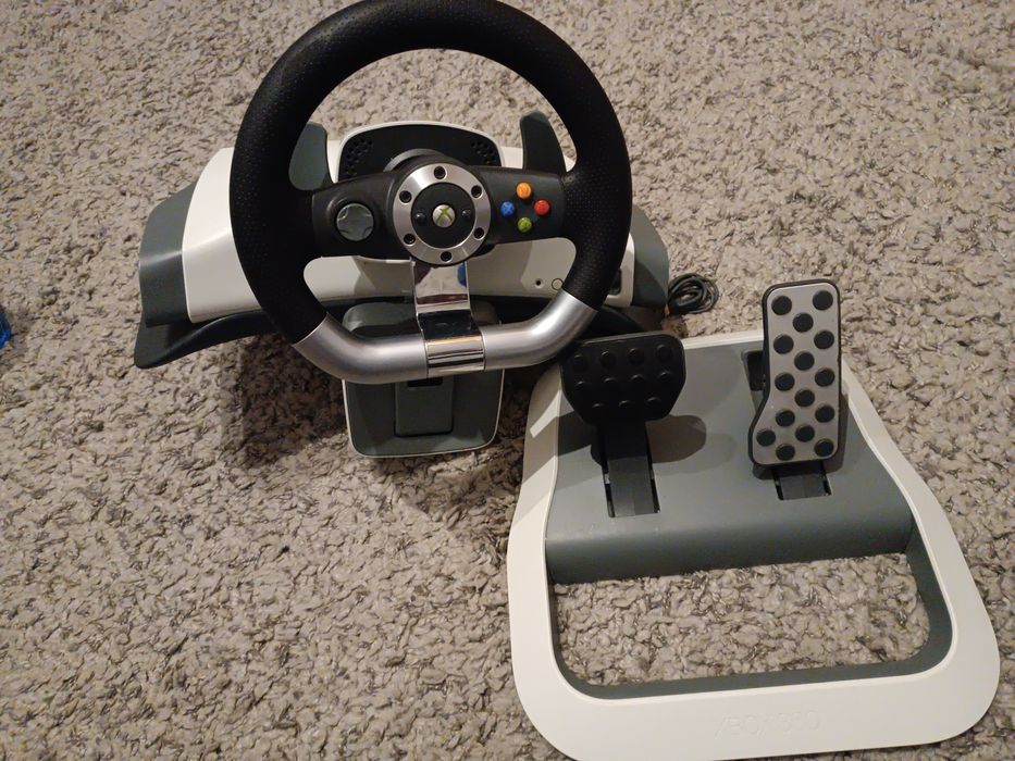 Volan Racing wheel  pedale wireless Microsoft pt Xbox 360 Xbox  360
