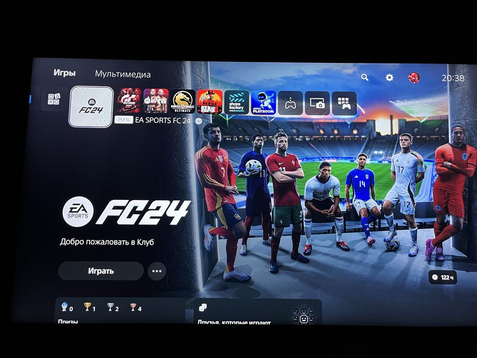 Продаю ПС 5 с 7 играми. PS5, PlayStation