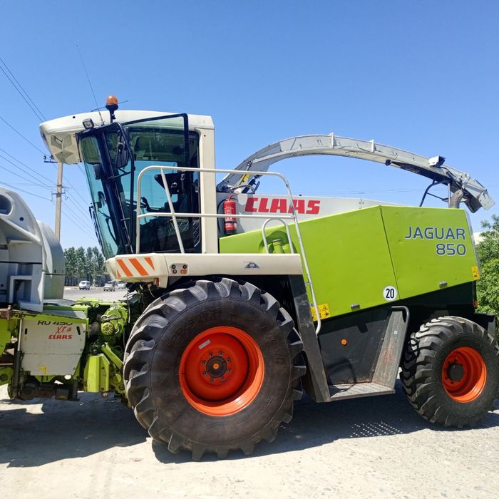 Claas Jaguar 850 . kombainlarimiz yetib keldi. Xolati ideal.