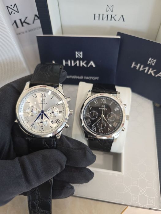 Продам классические часы от бренда Ника. 
Серебро 925 пробы.
Оригинал