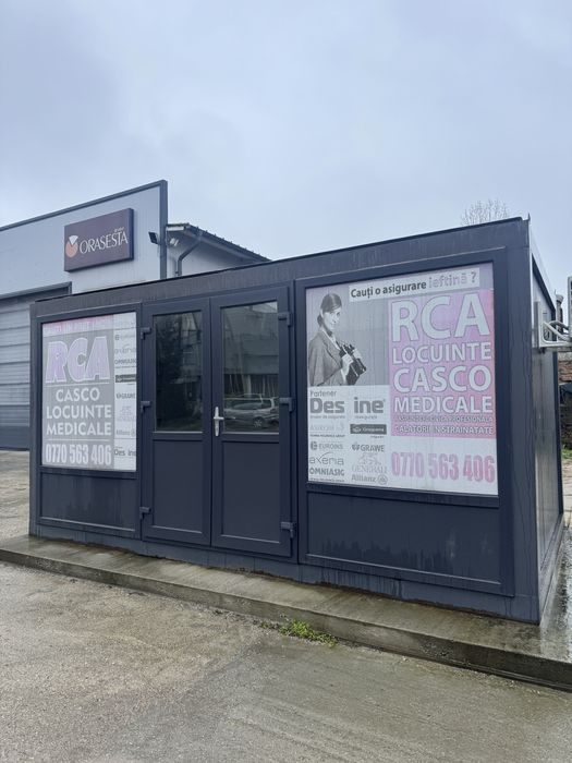 vand container/baraca