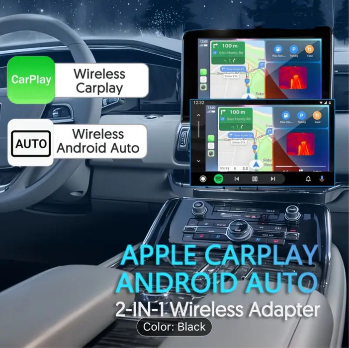 Adaptor Android Auto / Carplay Dongle 2-in-1 YNF