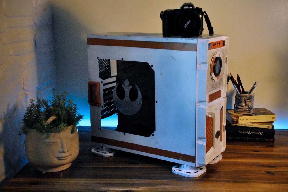 Компютърна кутия Coolermaster със Star wars модификация