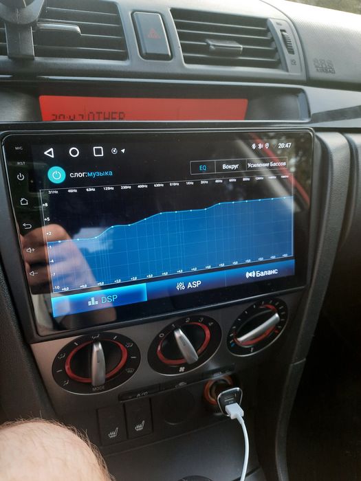 Navigatie android Mazda 3 Waze YouTube GPS USB