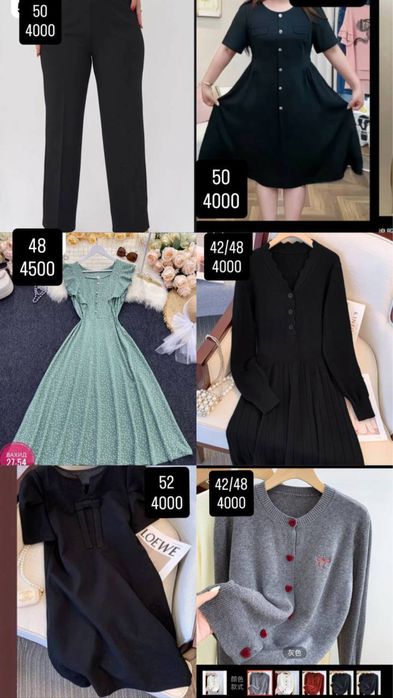 Женские вещи новые