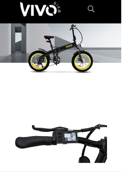 Bicicleta electrica pliabila Vivo UF21 noua