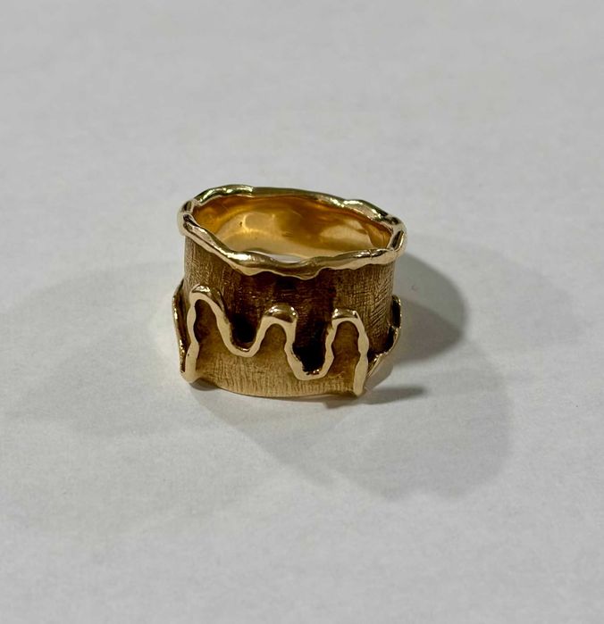 Златен пръстен 10.5 грама 14k