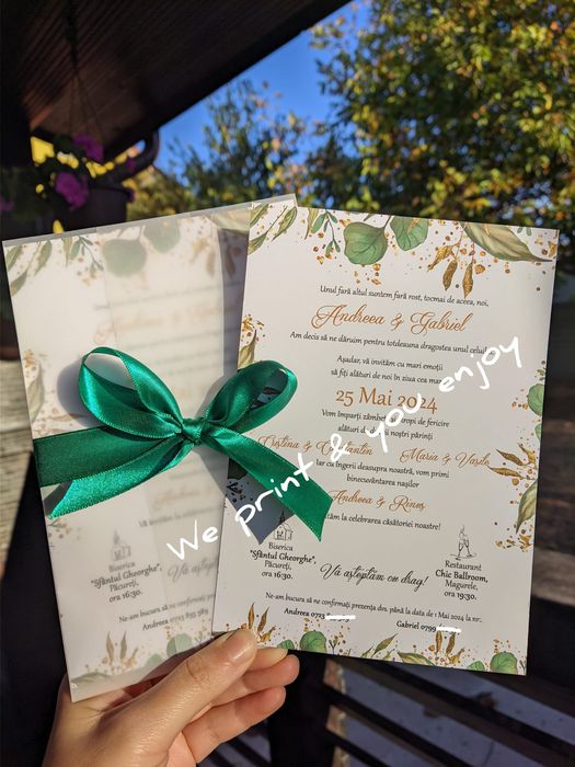 Invitații nuntă/botez