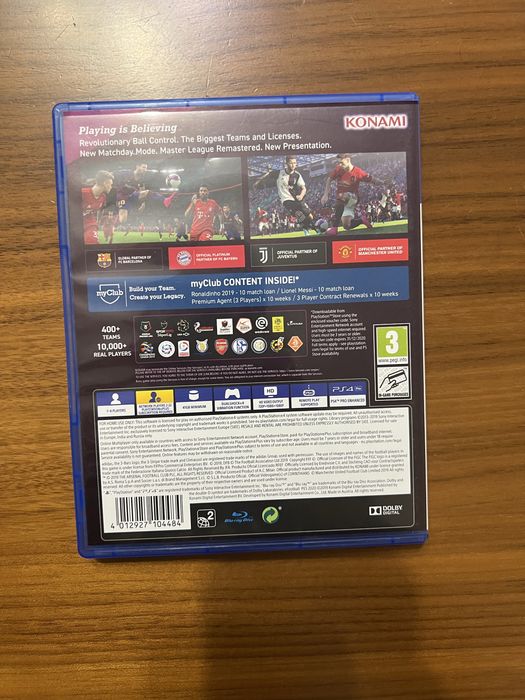 Pes 2020 за PlayStation 4