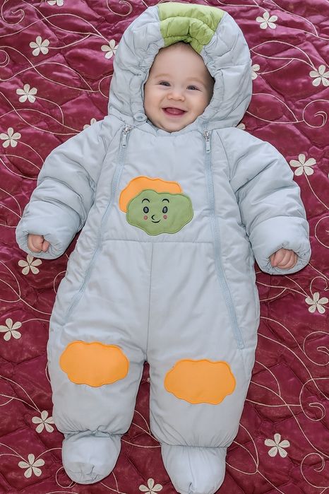 Детский зимний комбинезон