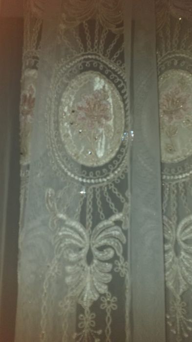 Продам шторы с тюлем