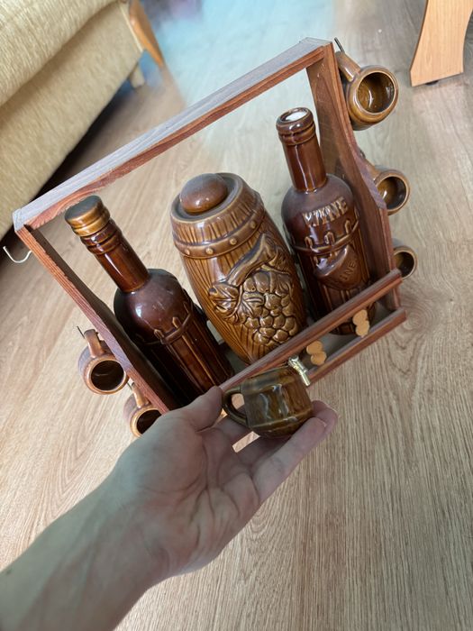 Set tuica/vin cu robinet