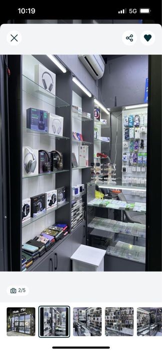 Продается магазин сотовых аксессуаров!