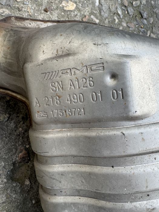 Генерация от amg 6.3 w218