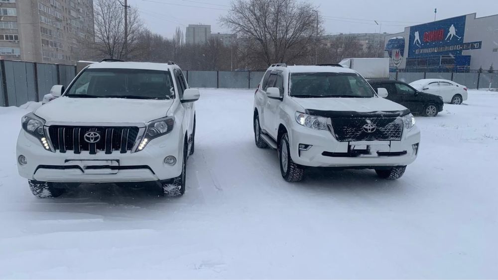 Утеплитель радиатора Прадо 150