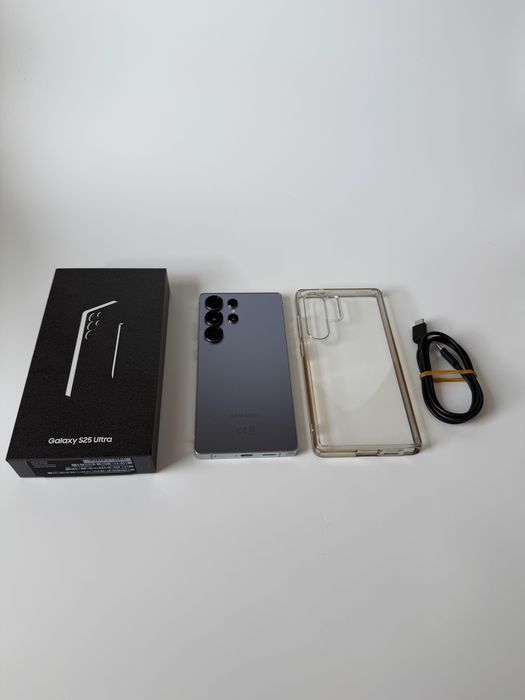 Samsung Galaxy S25 Ultra 512GB SilverBlue |Като нов | Гаранция