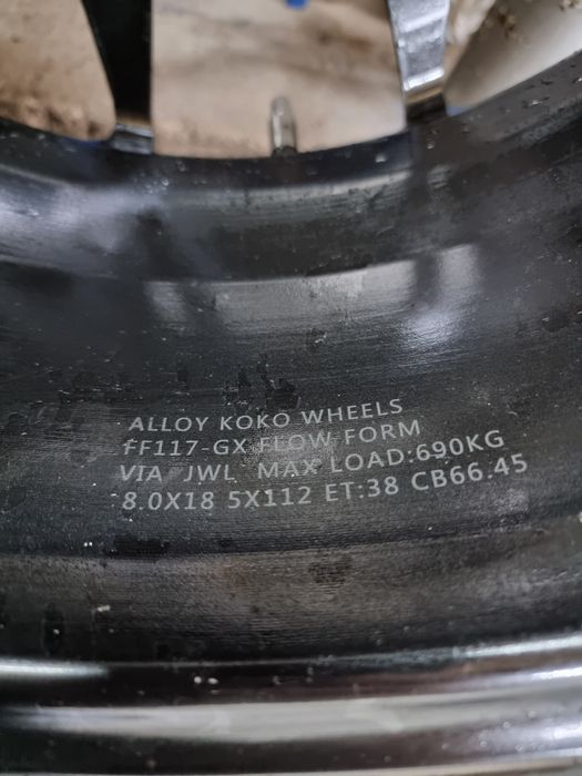 Диски с резиной R18