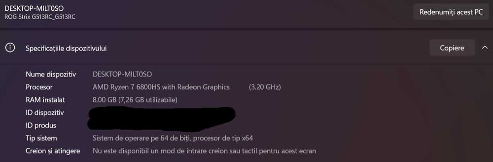 Asus ROG Strix G513RC