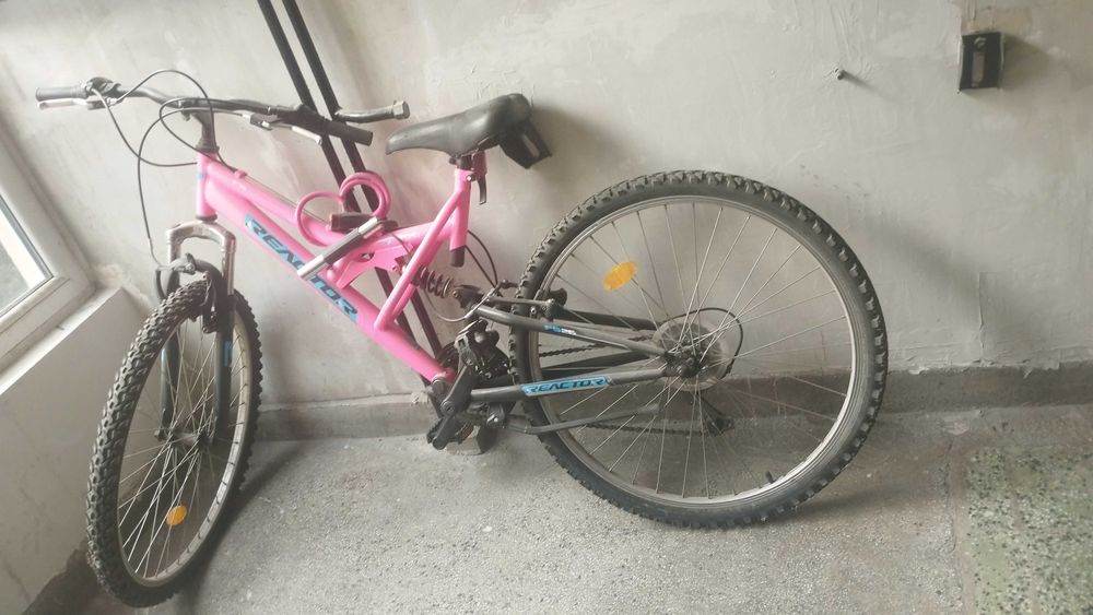 Юношеско колело розово