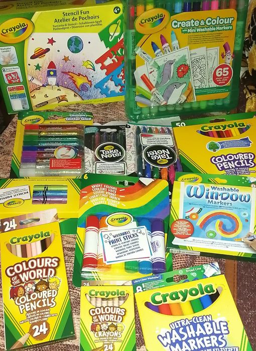 Set Crayola, ideal pentru copii