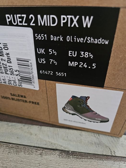 Bocanci drumetie noi Salewa Puez 2 Mid 38,5