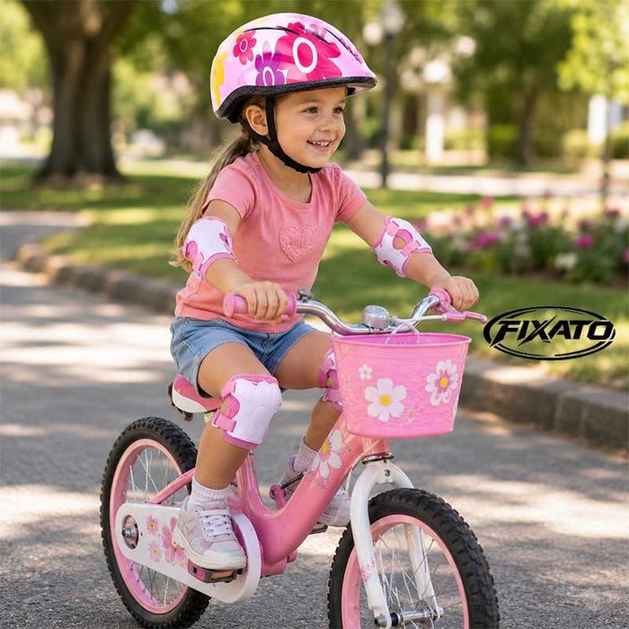 Set Protectie Pentru Copii 7 in 1, Casca cu Marime Reglabila, Genunchiere, Cotiere si Aparatori Incheieturi pentru Bicicleta, Trotineta, Role