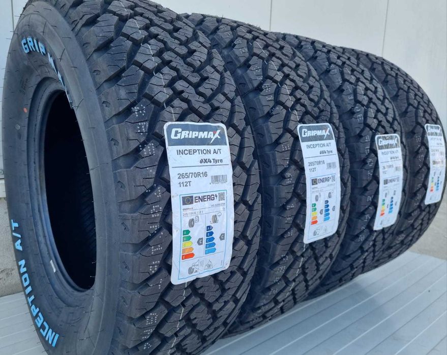265/70 R16, 112T, GRIPMAX, Inception All Terrain, Anvelope mixte M+S