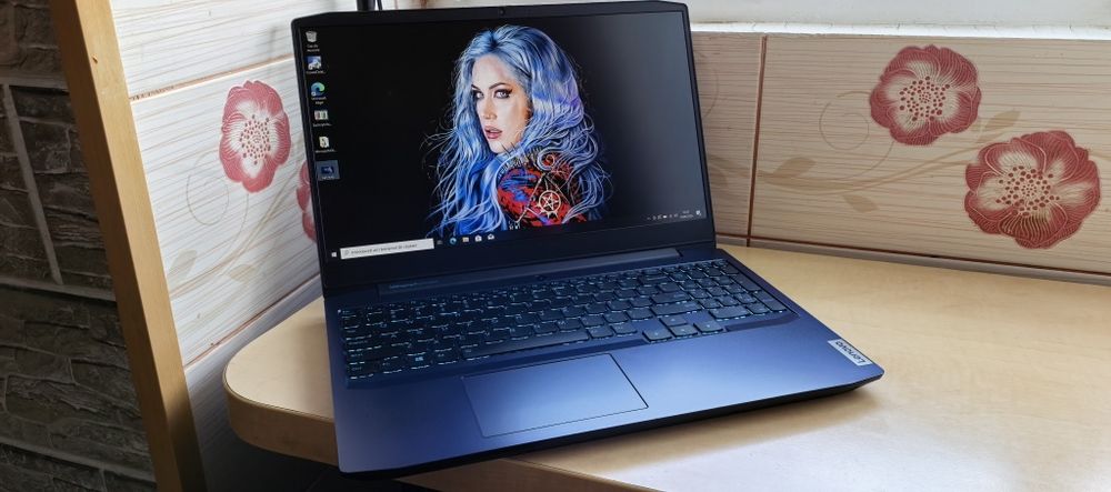 Laptop Lenovo Gaming 3_i5-10300H_16GB DDR4_GTX 1650 4GB_SSD 512GB_BLUE
