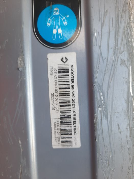 Trotineta de freestyle Oxelo MF520 Ice Melting