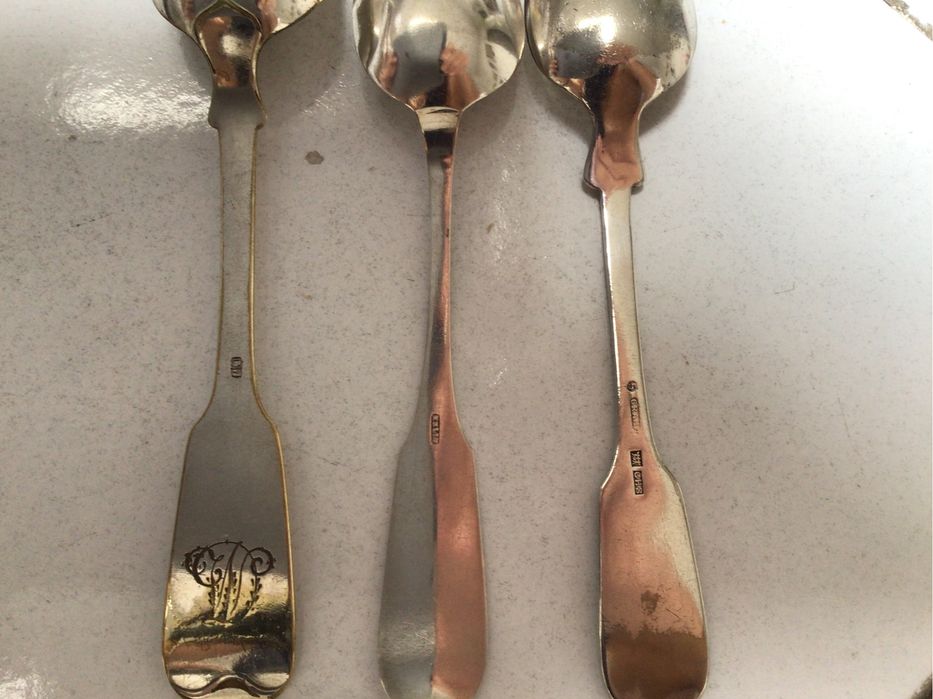 Посребрени лъжици