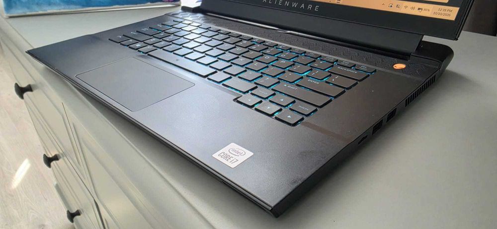 Laptop Alienware i7, 32gb ram, rtx3060, raid ssd 1tera