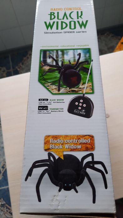 Новый.  Паук   на   пульте.