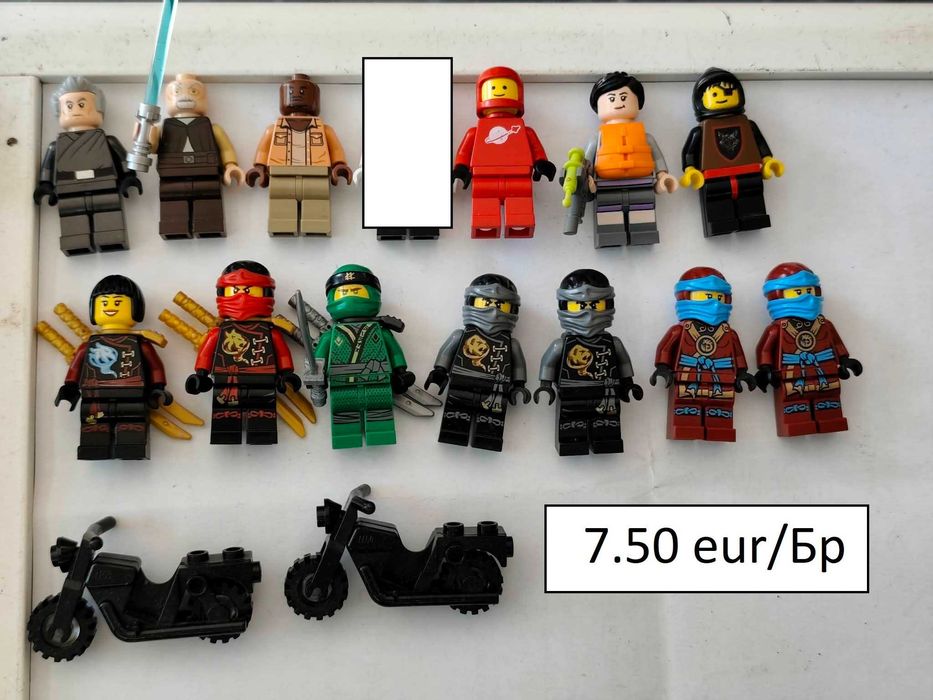 Оригинални лего минифигурки lego star wars /ninjago/ и други