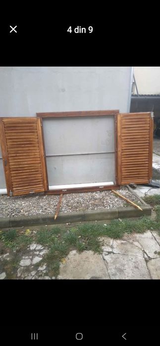 Obloane lemn pt geam