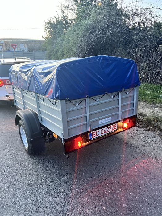 Inchiriez remorca 750kg basculabila