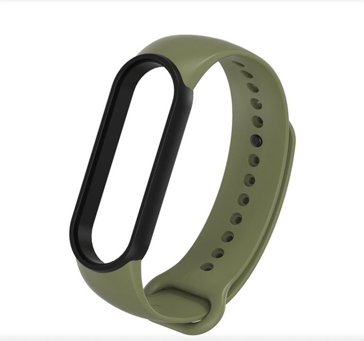 Силиконовый ремешок для Xiaomi Mi Band 5 , Xiaomi Mi Band 6.