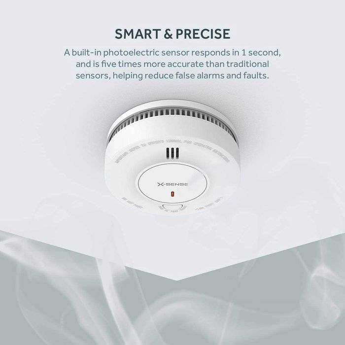 Detector fum X Sense SD2J0AX set x 2 cu baterie 10 ani