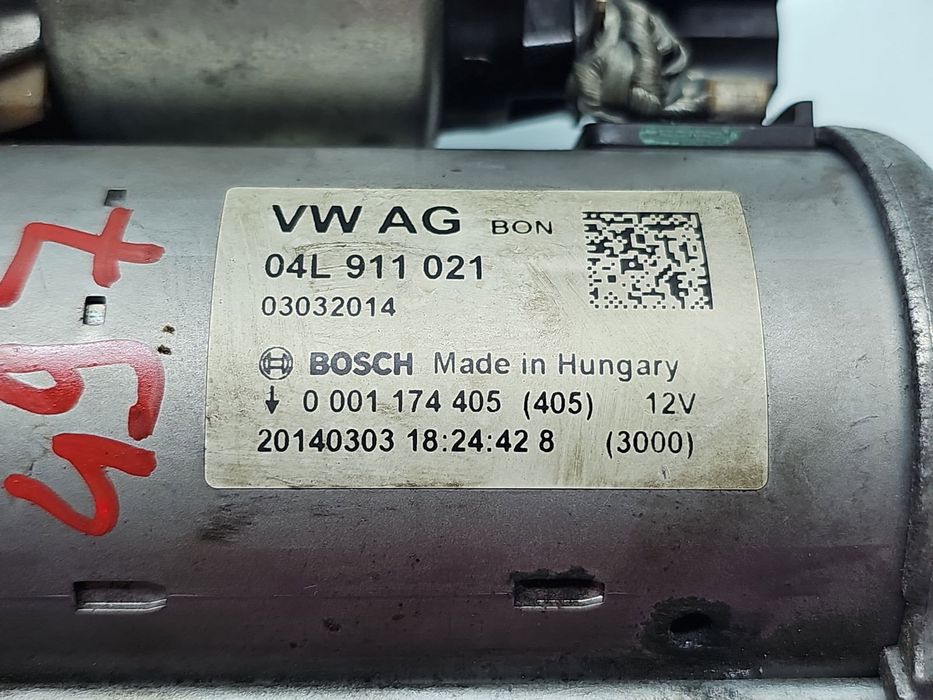 Electromotor 10 dinti  AUDI A4 (8K2, B8) [Fabr 2008-2015] 04L911021 2