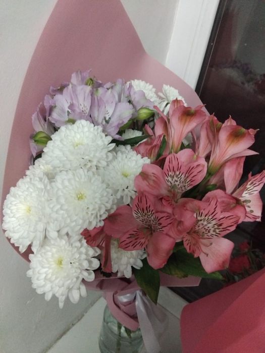 Свежий букет цветов