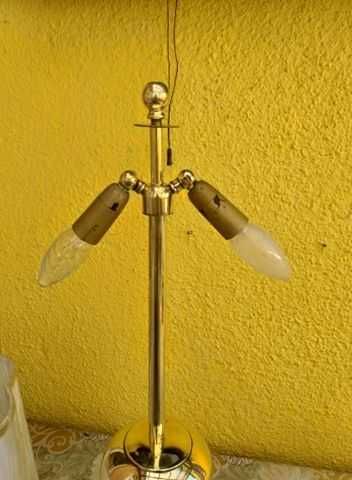 Lampa electrica din alama