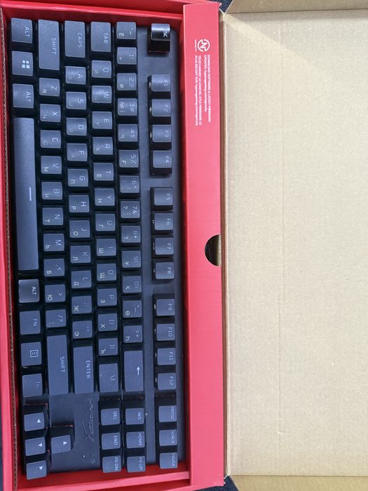 HyperX Alloy FPS/Origins TKL — механическая игровая клавиатура