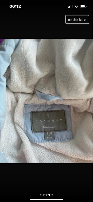 Combinezon de iarna coconut 74-80