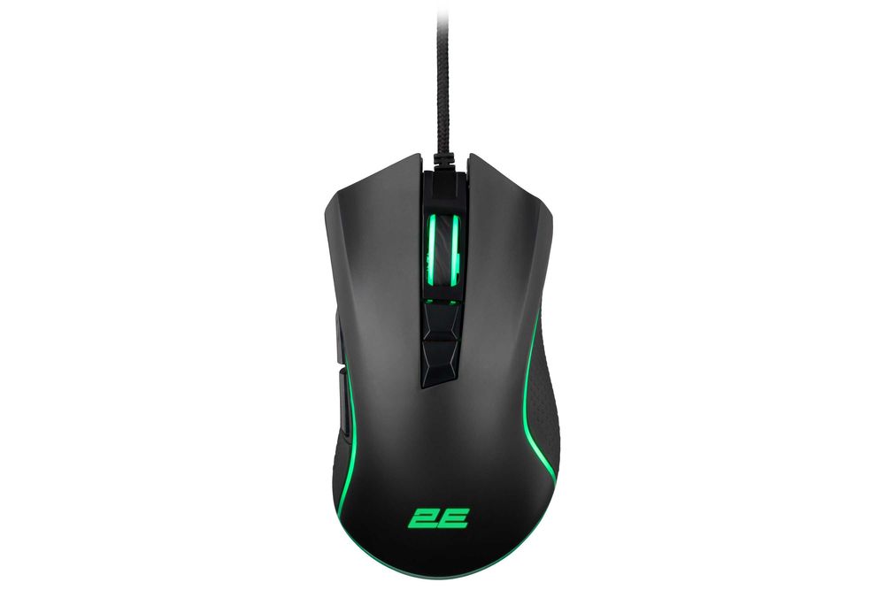 Мышь игровая 2E Gaming MG340 WL, RGB USB Black