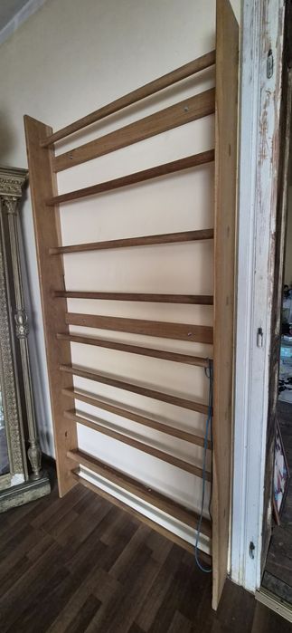 Spalier Gimnastica din Lemn Masiv (Esenta Tare) – 210x100 cm (5 bucati)
