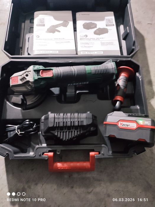 Ъглошлайф Parkside