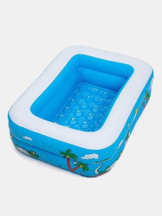 Бассейн Надувной детский бассейн Intex 120x85x35, 100л