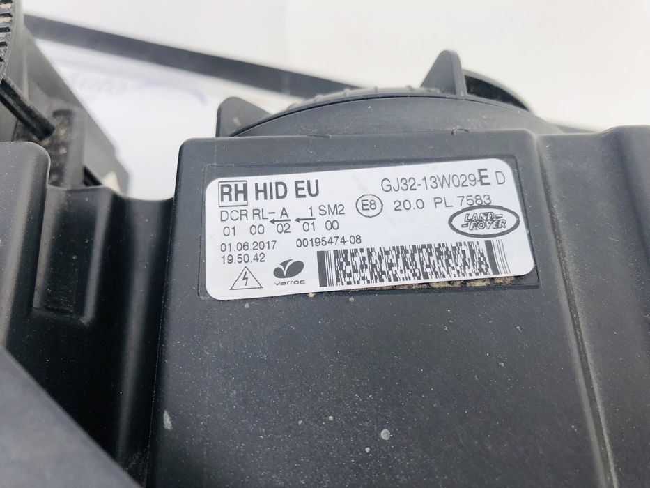 Far dreapta Xenon Led Range Rover Evoque după 2016 cod GJ32-13W029-E