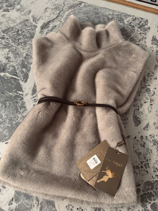 Манишка из норки